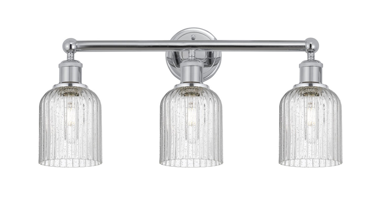 Innovations 616-3W-PC-G559-5SDY Three Light Bath Vanity, Polished Chrome