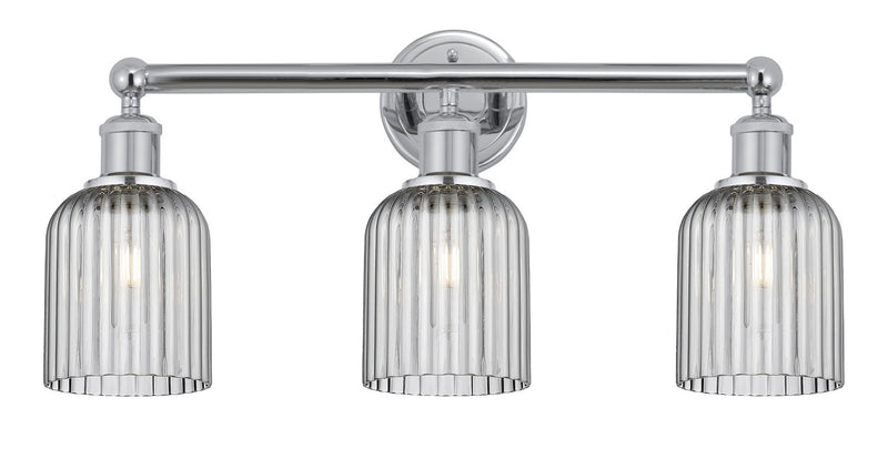 Innovations 616-3W-PC-G559-5SM Three Light Bath Vanity, Polished Chrome