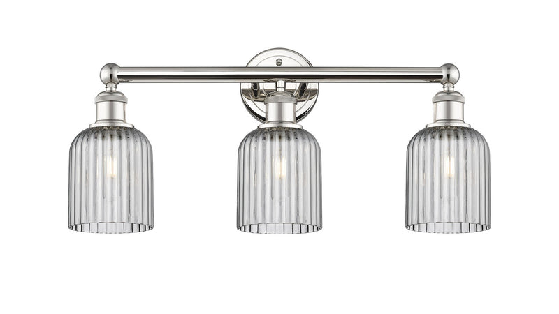Innovations 616-3W-PN-G559-5SM Three Light Bath Vanity, Polished Nickel