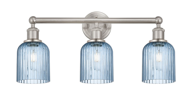 Innovations 616-3W-SN-G559-5BL Three Light Bath Vanity, Brushed Satin Nickel