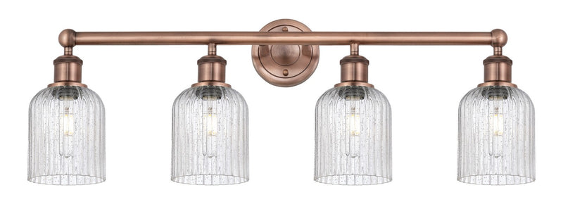 Innovations 616-4W-AC-G559-5SDY Four Light Bath Vanity, Antique Copper