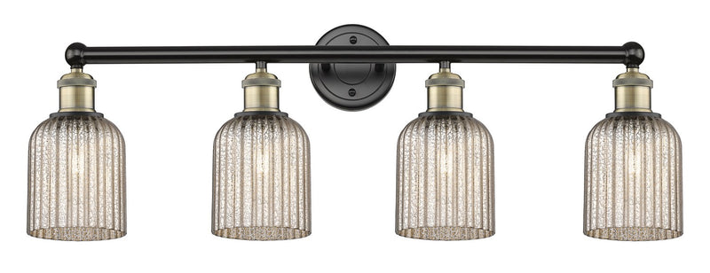Innovations 616-4W-BAB-G559-5ME Four Light Bath Vanity, Black Antique Brass