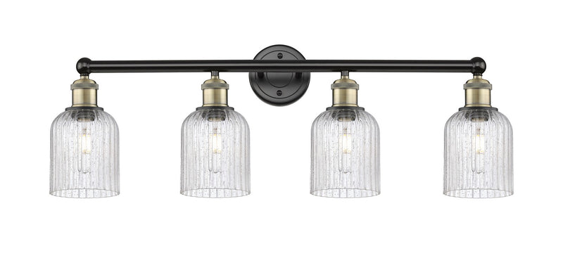 Innovations 616-4W-BAB-G559-5SDY Four Light Bath Vanity, Black Antique Brass