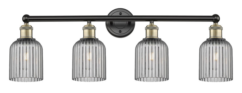 Innovations 616-4W-BAB-G559-5SM Four Light Bath Vanity, Black Antique Brass