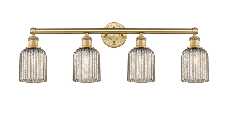 Innovations 616-4W-BB-G559-5ME Four Light Bath Vanity, Brushed Brass