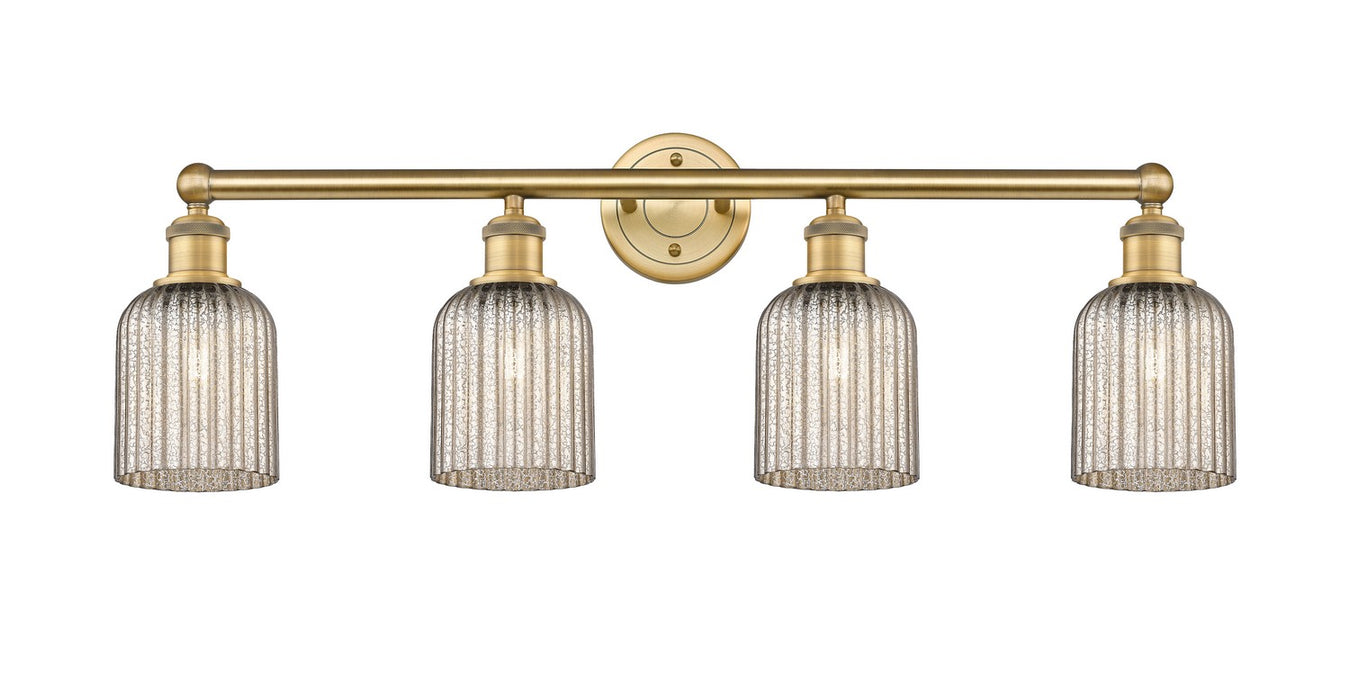 Innovations 616-4W-BB-G559-5ME Four Light Bath Vanity, Brushed Brass