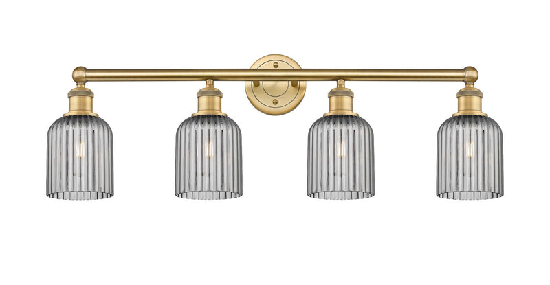 Innovations 616-4W-BB-G559-5SM Four Light Bath Vanity, Brushed Brass