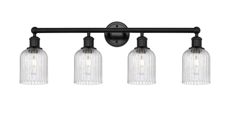Innovations 616-4W-BK-G559-5SDY Four Light Bath Vanity, Matte Black