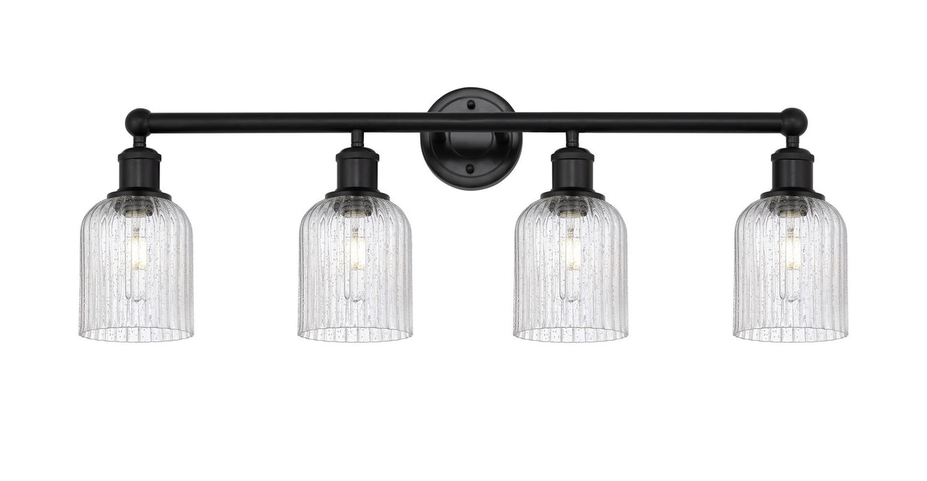 Innovations 616-4W-BK-G559-5SDY Four Light Bath Vanity, Matte Black