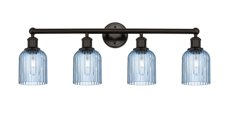 Innovations 616-4W-OB-G559-5BL Four Light Bath Vanity, Oil Rubbed Bronze