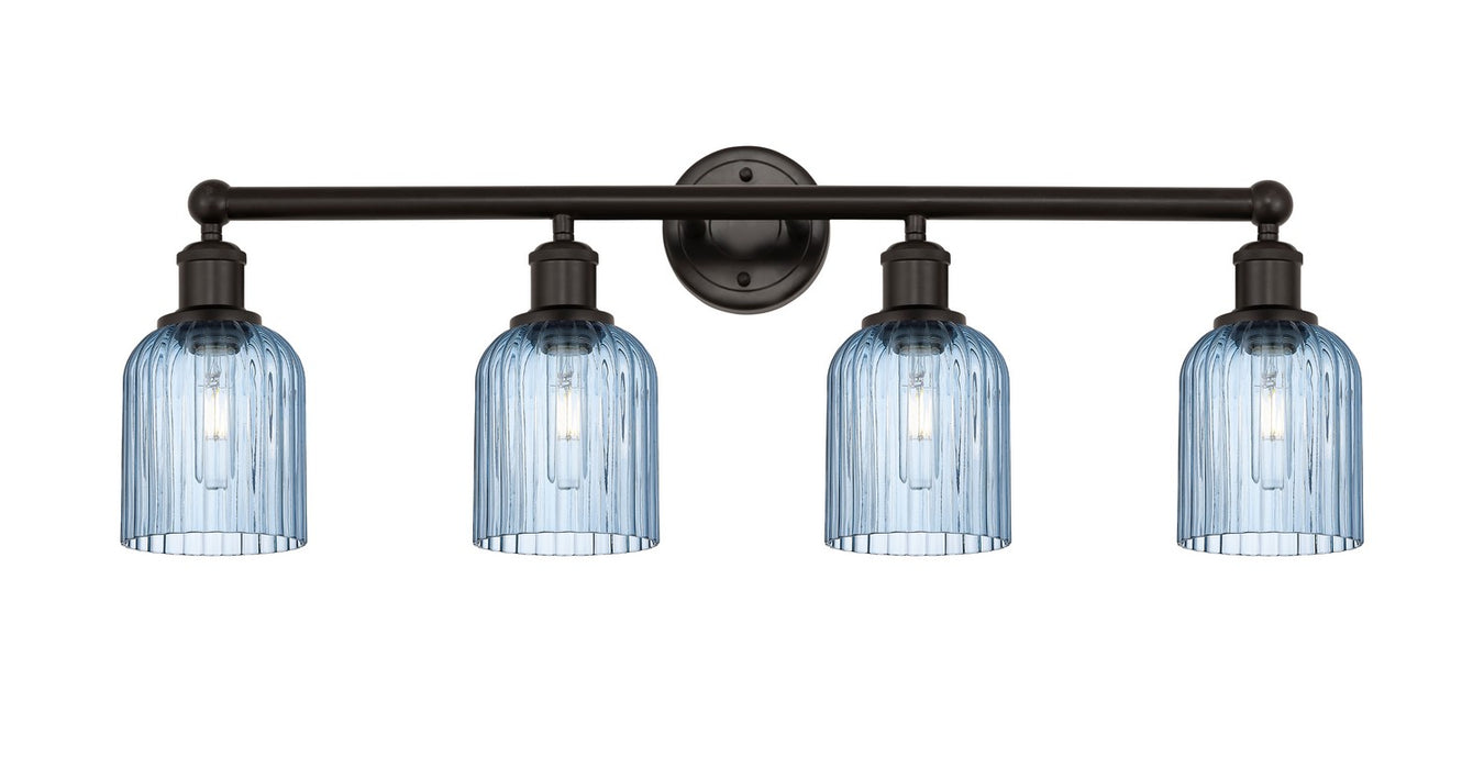 Innovations 616-4W-OB-G559-5BL Four Light Bath Vanity, Oil Rubbed Bronze