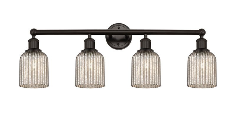 Innovations 616-4W-OB-G559-5ME Four Light Bath Vanity, Oil Rubbed Bronze