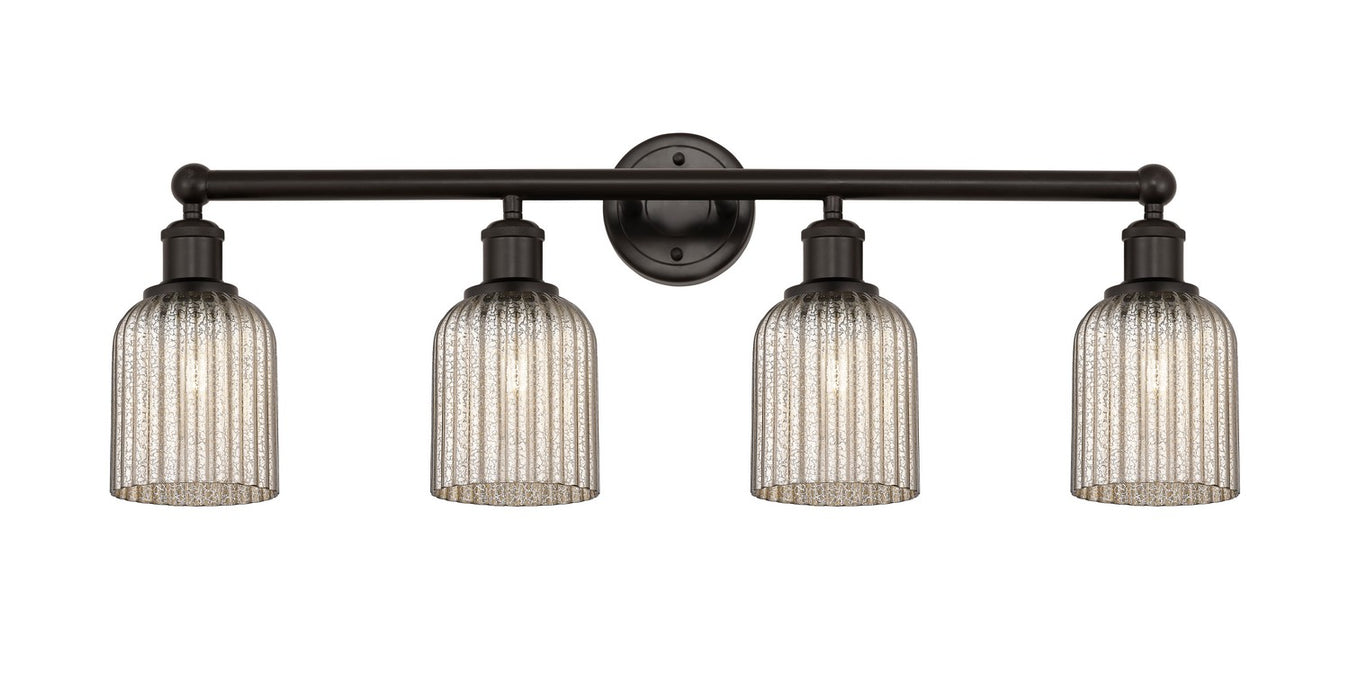 Innovations 616-4W-OB-G559-5ME Four Light Bath Vanity, Oil Rubbed Bronze
