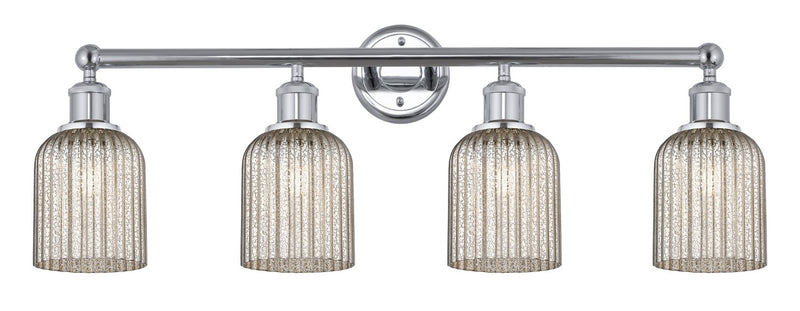 Innovations 616-4W-PC-G559-5ME Four Light Bath Vanity, Polished Chrome