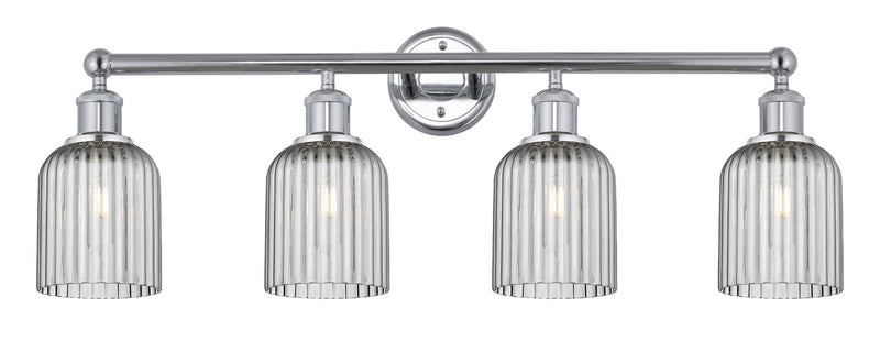 Innovations 616-4W-PC-G559-5SM Four Light Bath Vanity, Polished Chrome