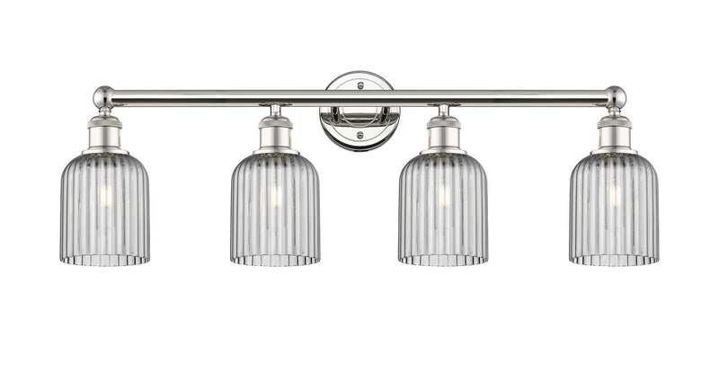 Innovations 616-4W-PN-G559-5SM Four Light Bath Vanity, Polished Nickel