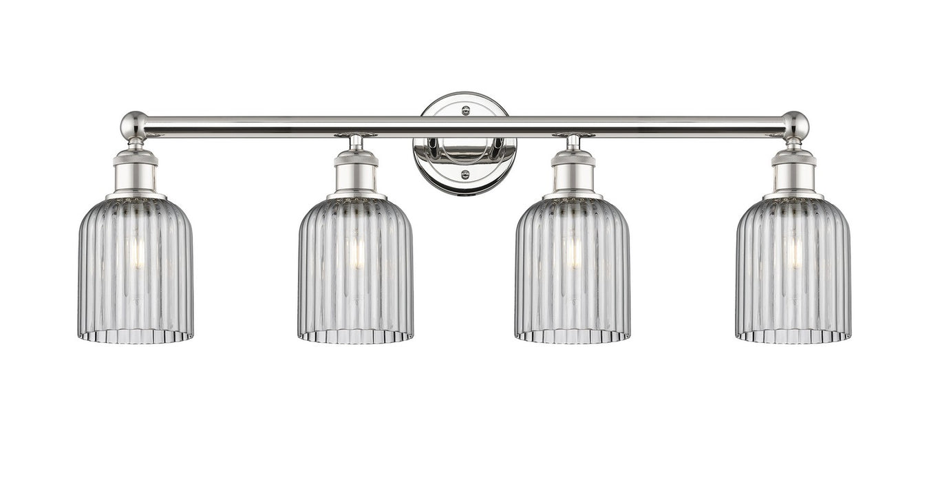 Innovations 616-4W-PN-G559-5SM Four Light Bath Vanity, Polished Nickel