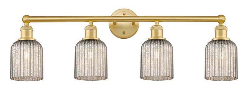 Innovations 616-4W-SG-G559-5ME Four Light Bath Vanity, Satin Gold