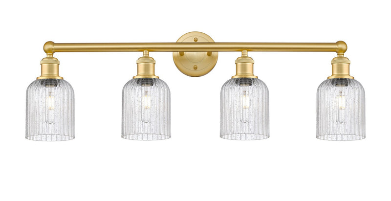 Innovations 616-4W-SG-G559-5SDY Four Light Bath Vanity, Satin Gold