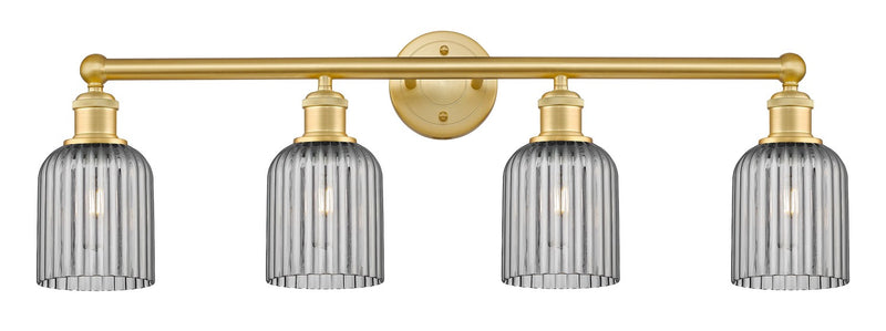 Innovations 616-4W-SG-G559-5SM Four Light Bath Vanity, Satin Gold
