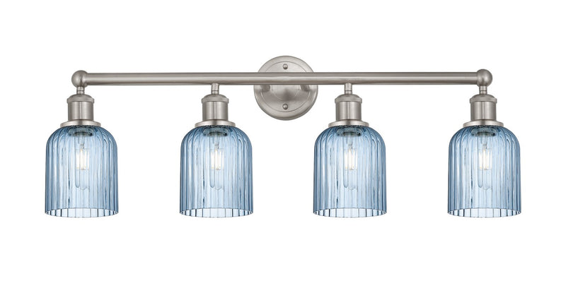 Innovations 616-4W-SN-G559-5BL Four Light Bath Vanity, Brushed Satin Nickel