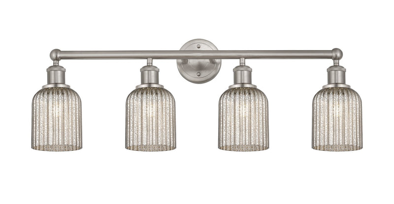 Innovations 616-4W-SN-G559-5ME Four Light Bath Vanity, Brushed Satin Nickel
