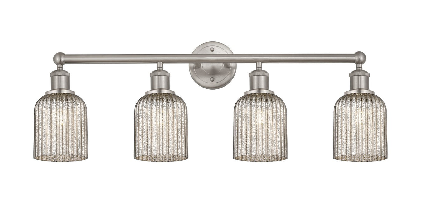 Innovations 616-4W-SN-G559-5ME Four Light Bath Vanity, Brushed Satin Nickel