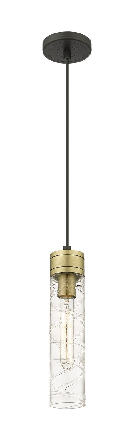 Innovations 617-1P-BAB-G617-11DE One Light Mini Pendant, Black Antique Brass