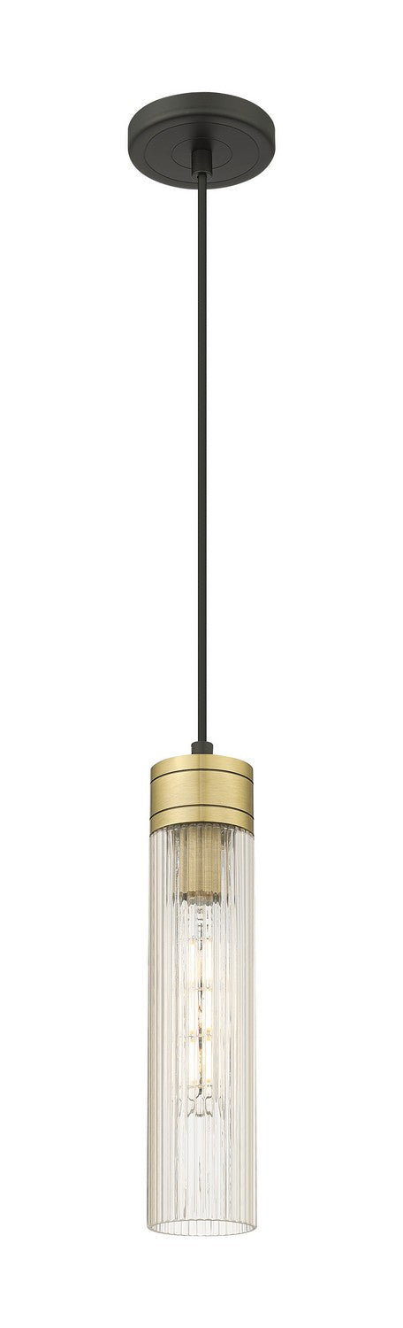Innovations 617-1P-BAB-G617-11SCL One Light Mini Pendant, Black Antique Brass