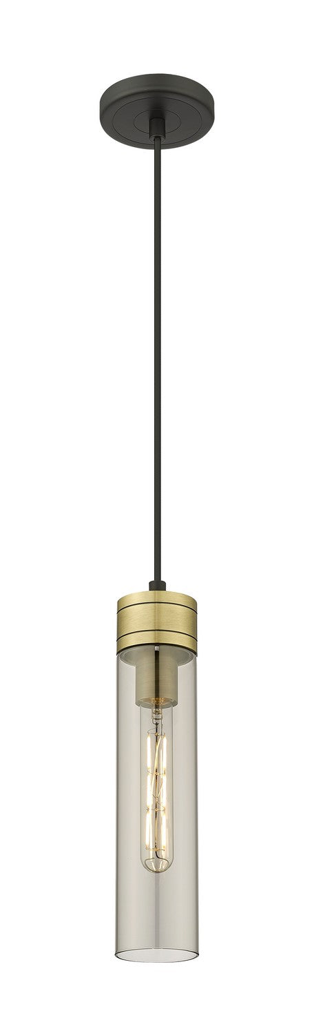Innovations 617-1P-BAB-G617-11SM One Light Mini Pendant, Black Antique Brass