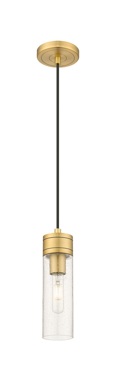 Innovations 617-1P-BB-G617-8SDY One Light Mini Pendant, Brushed Brass