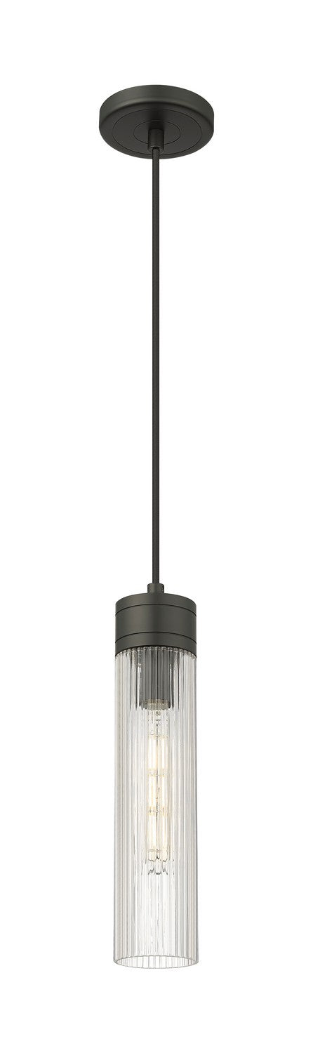 Innovations 617-1P-BK-G617-11SCL One Light Mini Pendant, Matte Black