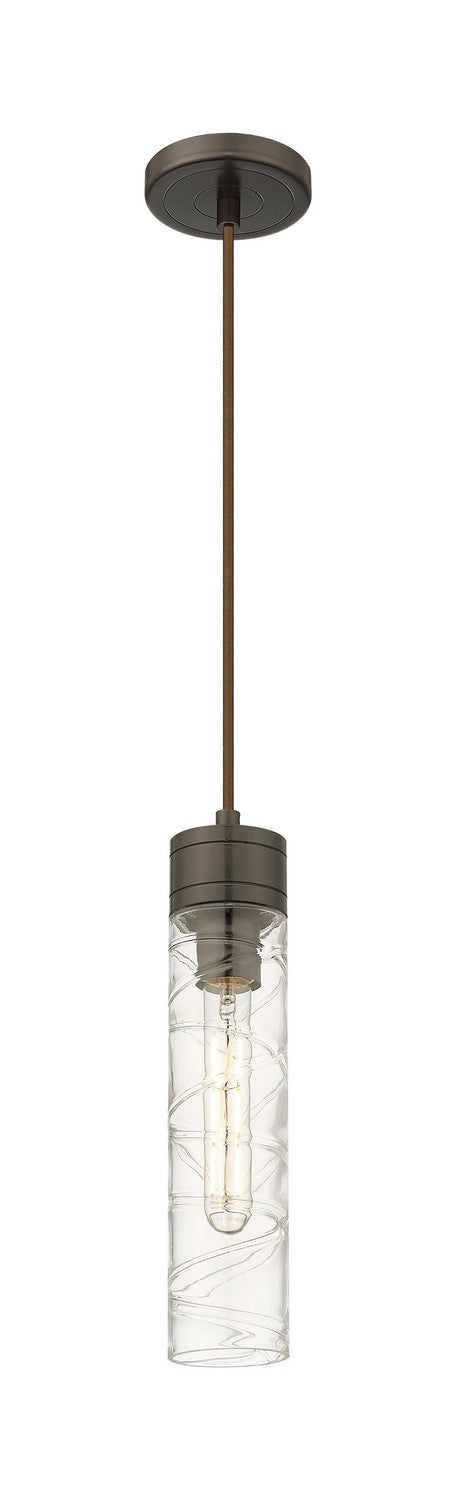 Innovations 617-1P-OB-G617-11DE One Light Mini Pendant, Oil Rubbed Bronze