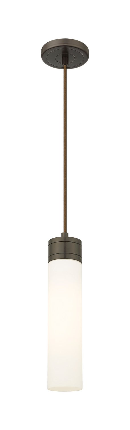 Innovations 617-1P-OB-G617-11WH One Light Mini Pendant, Oil Rubbed Bronze