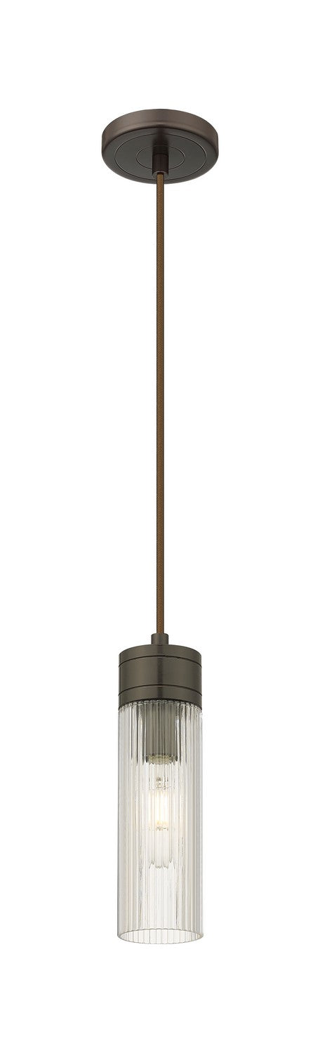 Innovations 617-1P-OB-G617-8SCL One Light Mini Pendant, Oil Rubbed Bronze