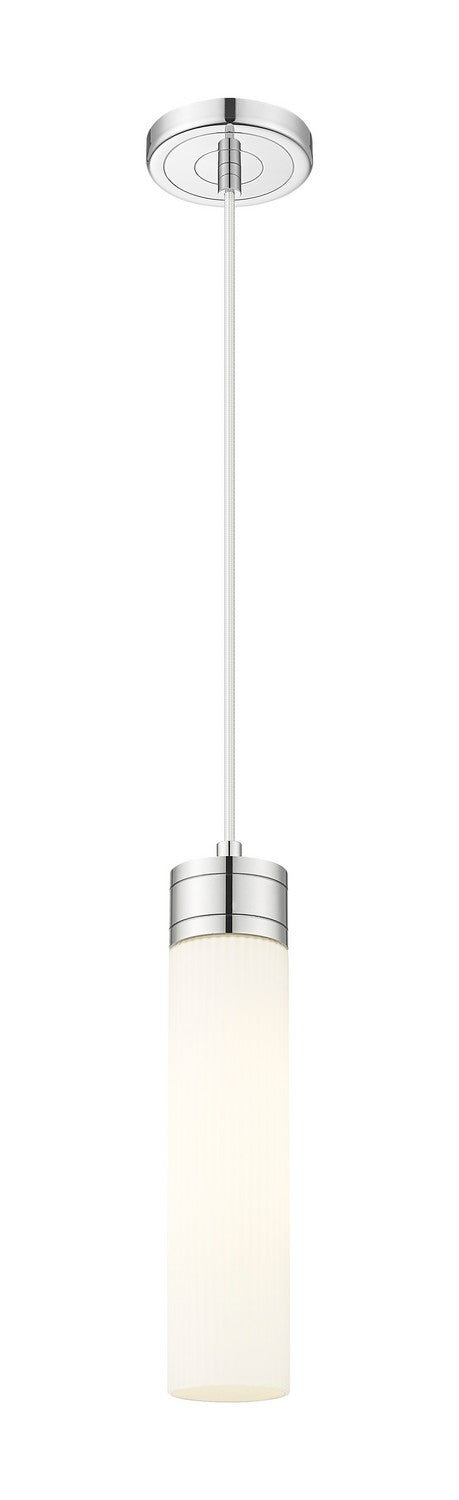 Innovations 617-1P-PC-G617-11SWH One Light Mini Pendant, Polished Chrome