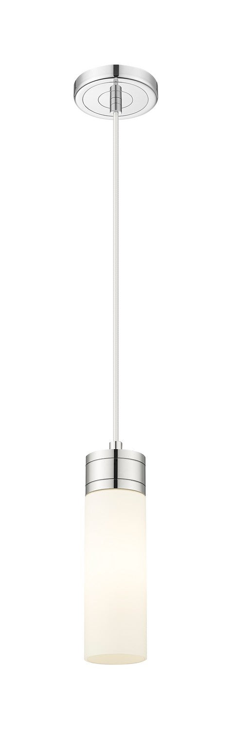 Innovations 617-1P-PC-G617-8WH One Light Mini Pendant, Polished Chrome
