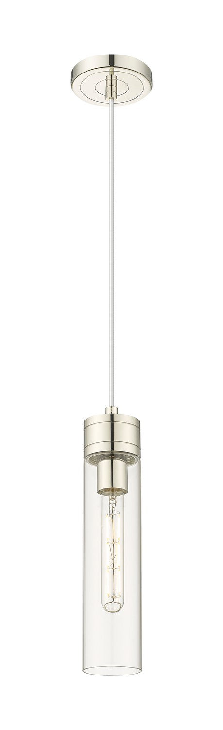 Innovations 617-1P-PN-G617-11CL One Light Mini Pendant, Polished Nickel