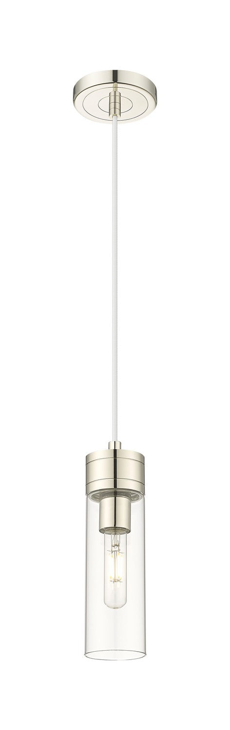 Innovations 617-1P-PN-G617-8CL One Light Mini Pendant, Polished Nickel