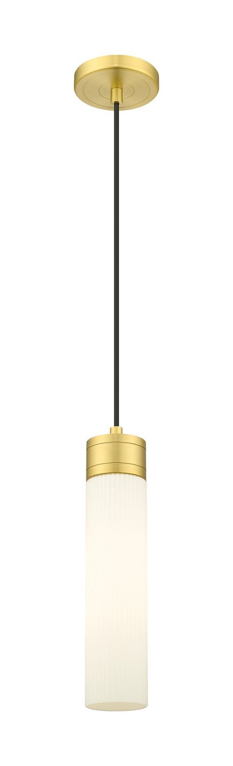 Innovations 617-1P-SG-G617-11SWH One Light Mini Pendant, Satin Gold