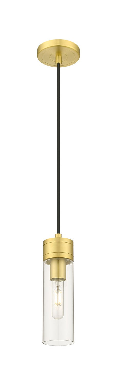 Innovations 617-1P-SG-G617-8CL One Light Mini Pendant, Satin Gold