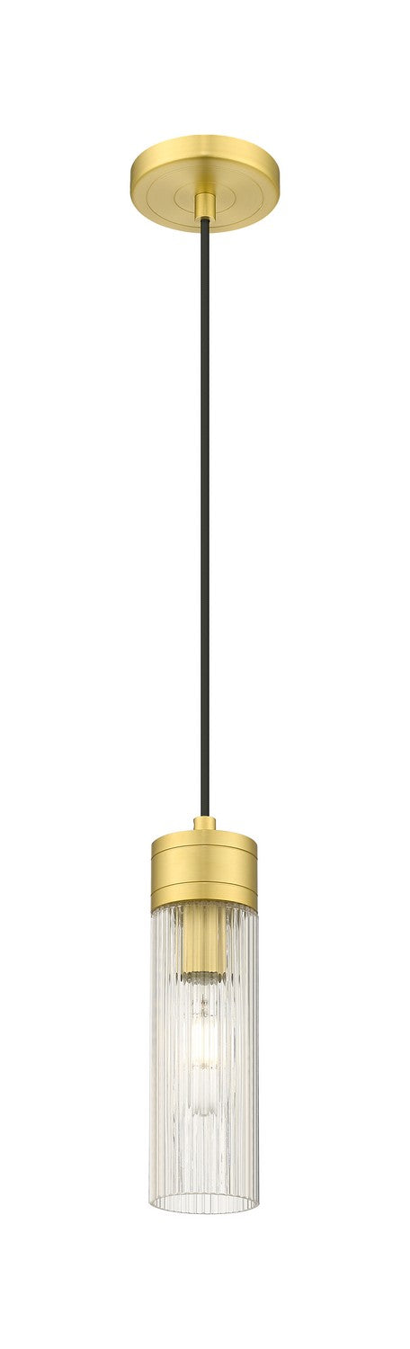 Innovations 617-1P-SG-G617-8SCL One Light Mini Pendant, Satin Gold