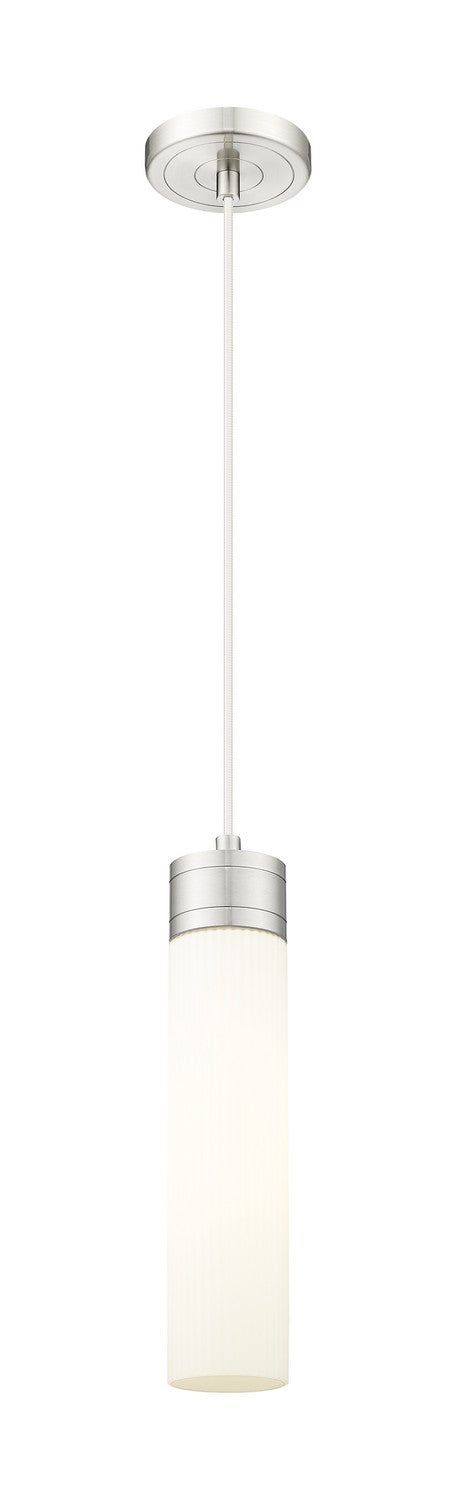 Innovations 617-1P-SN-G617-11SWH One Light Mini Pendant, Satin Nickel