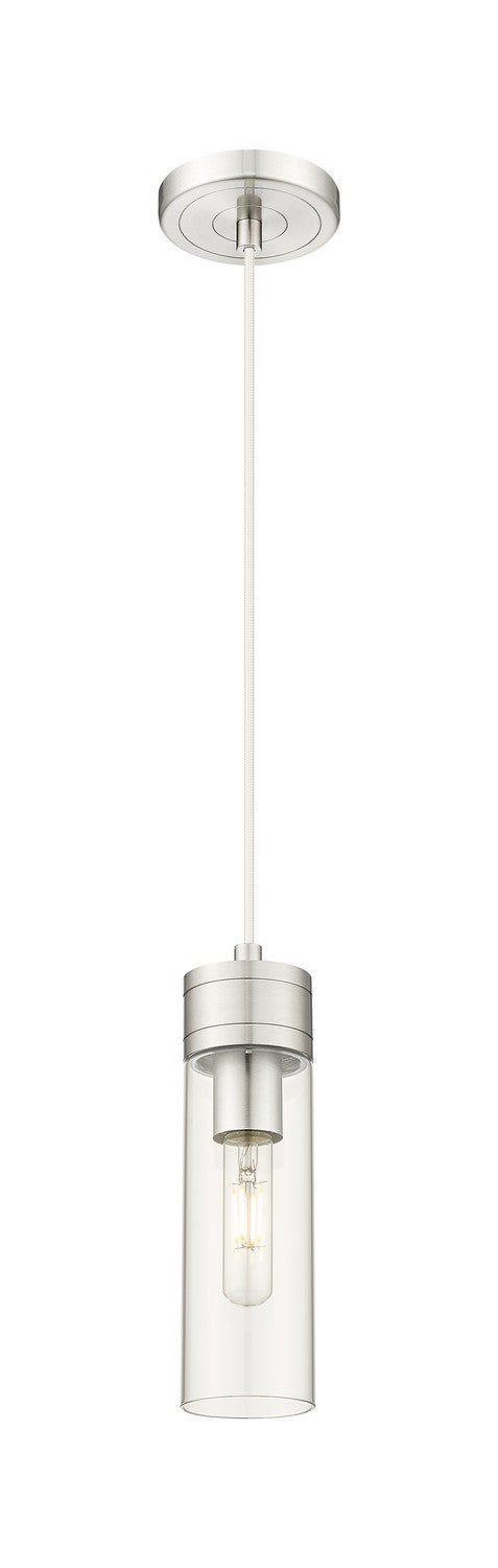 Innovations 617-1P-SN-G617-8CL One Light Mini Pendant, Satin Nickel