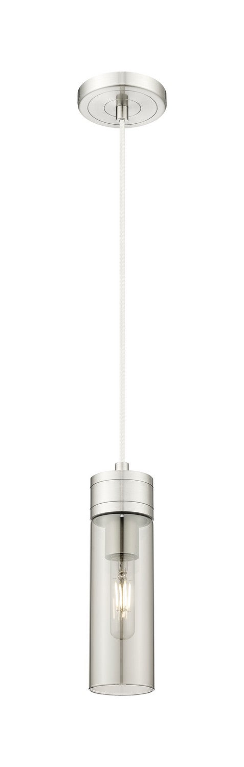 Innovations 617-1P-SN-G617-8SM One Light Mini Pendant, Satin Nickel