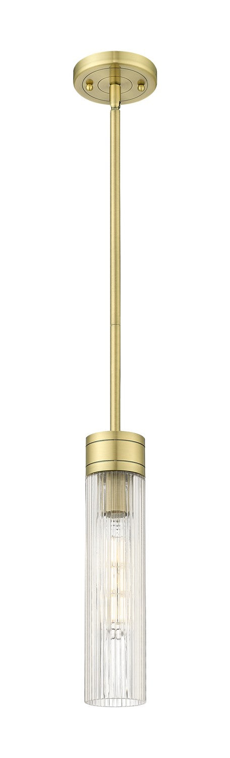 Innovations 617-1S-AB-G617-11SCL One Light Mini Pendant, Antique Brass