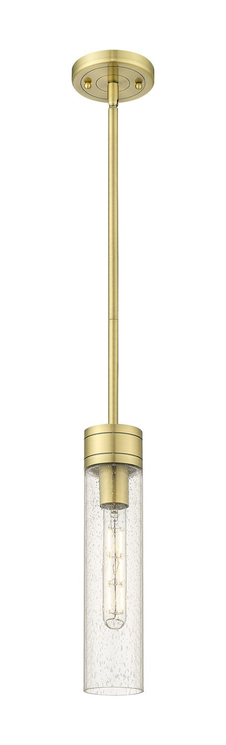 Innovations 617-1S-AB-G617-11SDY One Light Mini Pendant, Antique Brass