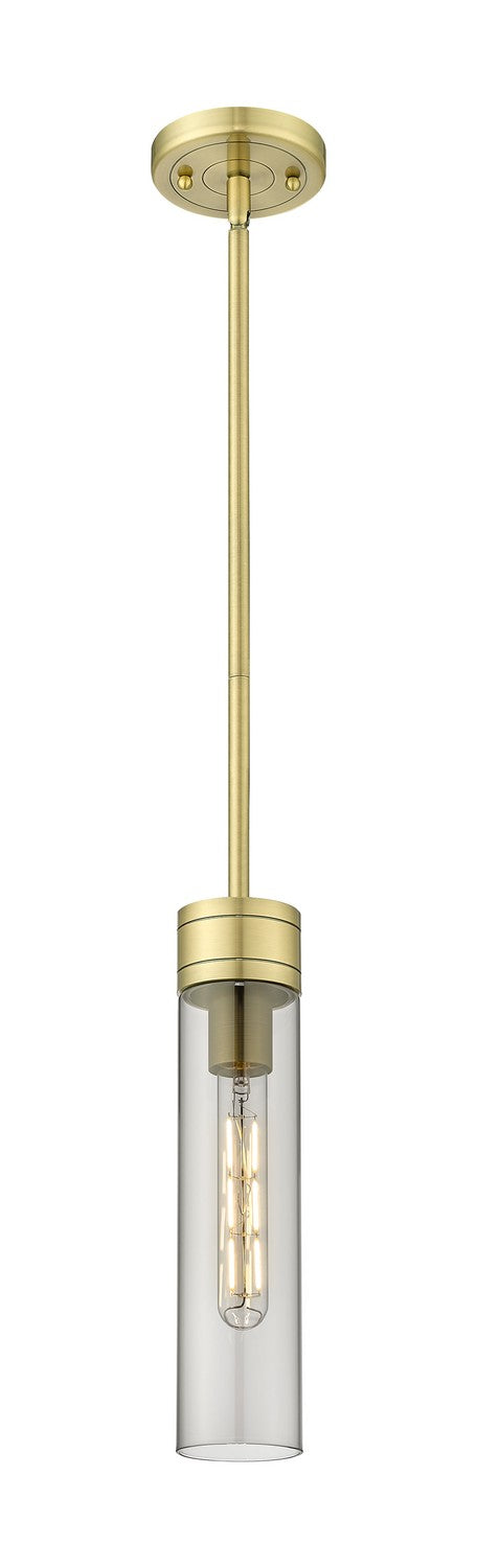 Innovations 617-1S-AB-G617-11SM One Light Mini Pendant, Antique Brass
