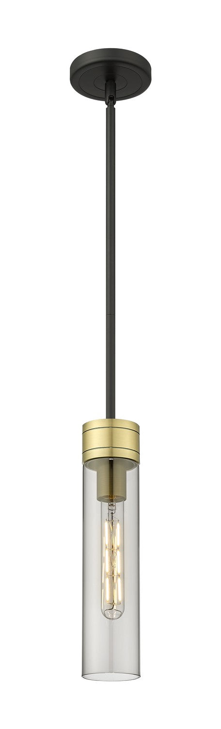 Innovations 617-1S-BAB-G617-11SM One Light Mini Pendant, Black Antique Brass