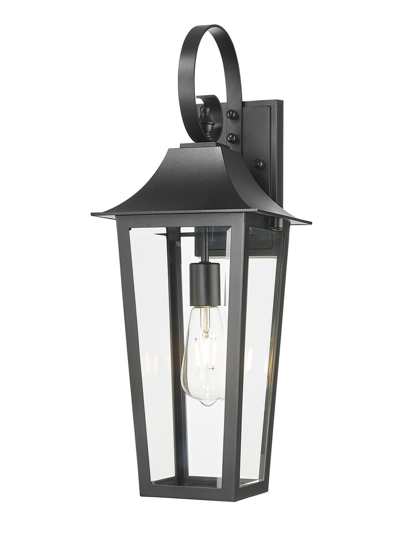 Z-Lite 5008M-BK One Light Outdoor Wall Light, Black